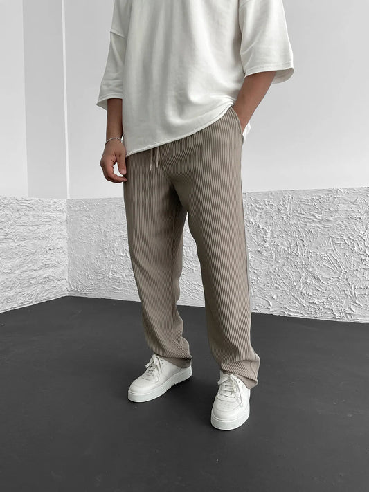 Bequeme Rippstrickhose